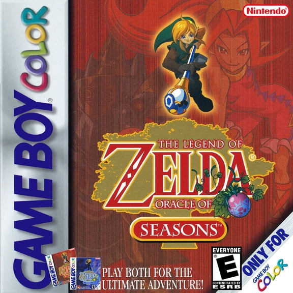 GBC Vdieo Game Cartridges The Legend of Zelda: Oracle of Seasons, US Version