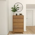 thumbnail image 2 of Plank+Beam Classic 5-Drawer Dresser, Pecan, 2 of 8