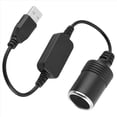 thumbnail image 2 of 2X Convertidor USB de 5V una 12V, Fuente de AlimentacióN para TacóGrafo, Convertidor de USB una Encendedor MáS Ligero, 2 of 5