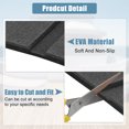 thumbnail image 4 of Unique Bargains 94.49"x35.43" EVA Faux Teak Decking Sheet Mat for Boat Yacht Marine Deck Pad RV Car Deep Gray Black, 4 of 6