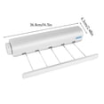 thumbnail image 1 of Clothes Hanger Rope Retractable Outdoor Towel Line Flexible Clothesline String Multi-functional Laundry Hangers for Supplies Five ropes, 1 of 8