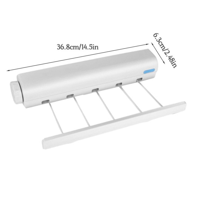 Clothes Hanger Rope Retractable Outdoor Towel Line Flexible Clothesline String Multi-functional Laundry Hangers for Supplies Five ropes