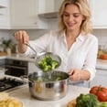 thumbnail image 4 of zhangmingg Stainless Steel Mesh Drain Spoon for Cooking and Versatile Food Filtering Tasks, 4 of 8