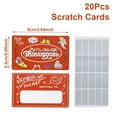 thumbnail image 2 of Valentine'S Day Red Scratch Card Set 20Pcs, Valentine'S Day Scratch Card with Handwritten Creative Interactive Games Diy Homemade Coated Scratch Card, 2 of 7