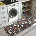 thumbnail image 3 of Vintage Halloween Scene Pattern Kitchen Rug Mat,Kitchen Runner Rugs Non Skid Washable,Decorative Kitchen Floor Mats for Kitchen,Sink,Laundry,17"x47.2", 3 of 7