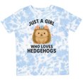 thumbnail image 3 of Inktastic Just a Girl Who Loves Hedgehogs Boys or Girls Toddler T-Shirt, 3 of 5