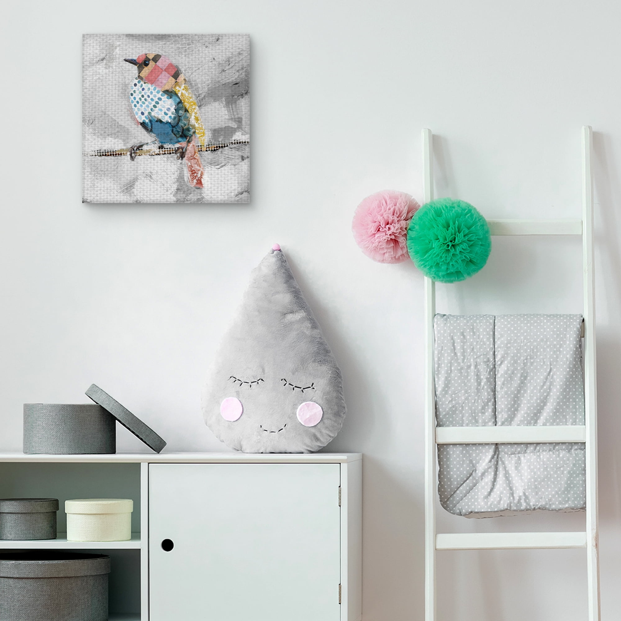 Masterpiece Art Gallery Flight Patterns IV Bird By Studio Arts Canvas Art Print 12" x 12"