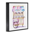 thumbnail image 2 of Stupell Industries Glam Glam Ice Cream Cart Black Framed Giclee Art, 12 x 12, by Amanda Greenwood, 2 of 7