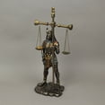 thumbnail image 2 of Veronese Design 13" Anubis Weighing The Heart On Scale Resin Sculpture Bronze Finish Egyptian Statue, 2 of 3