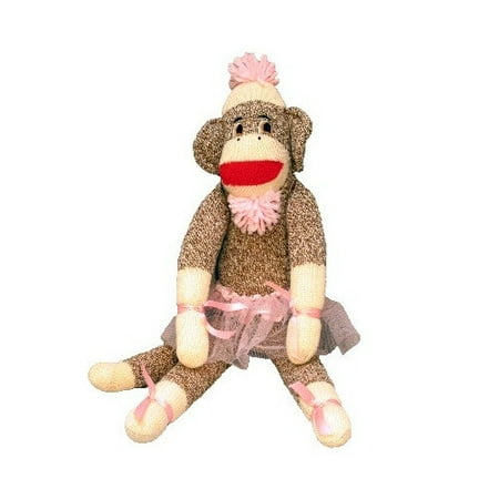Ozark Mountain Kids ''Isabella Ballerina'' Sock Monkey
