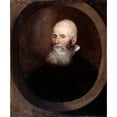 thumbnail image 3 of John Greenhill 15x17 Black Modern Framed Museum Art Print Titled - Head of a Bearded Man, 3 of 5