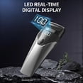 thumbnail image 6 of Zengdainm Electric Callus Remove, 100-Speed Adjustable, Rechargeable Pedicure Tool with LED Display & Auxiliary Light, 3 Roller Heads, Black, 6 of 9
