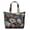 Aesthetic, variant on Romantic Rose Peony Pattern Weekender Bag Boho Floral Print Travel Tote, Lightweight, , Multiple Pockets, for Women