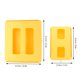 thumbnail image 2 of BESTYASH 2Ud Cajones Adhesivos Bajo Escritorio En Plástico Resistente Color Amarillo Para Espacio De Trabajo, 2 of 7