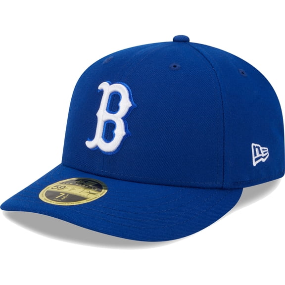 Men's New Era Royal Boston Red Sox White Logo-Low Profile 59FIFTY Fitted Hat