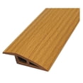thumbnail image 1 of Visland 1/1.5CMx100CM PVC Threshold Ramp Self-Adhesive Floor Transition Strip Non-slip Doorways Carpet Tile Overlap Edge Reducer, 1 of 8