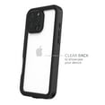 thumbnail image 4 of Coque étanche Body Glove Tidal pour iPhone 16 Pro Max - Noir/Transparent, 4 of 9