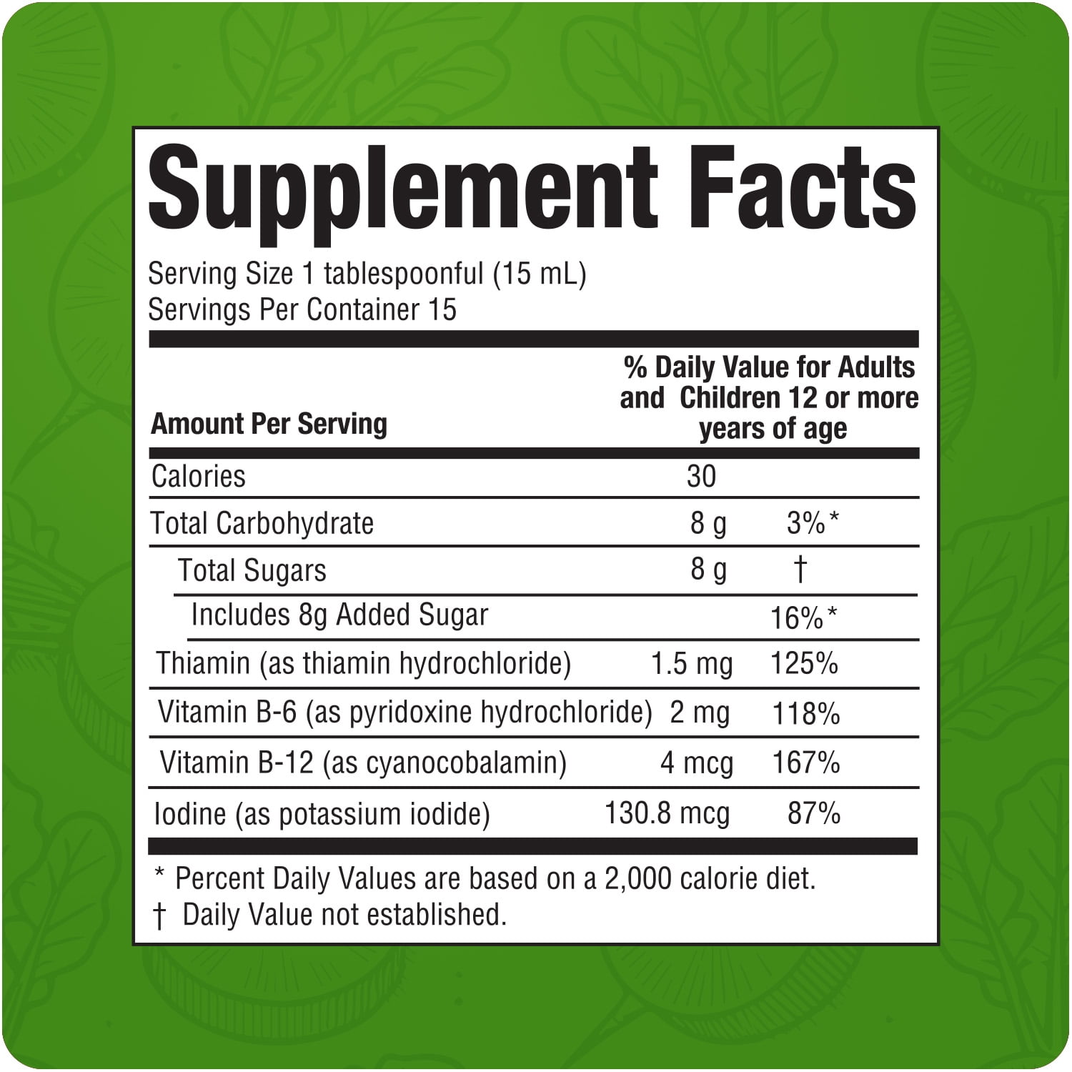 RABANO YODADO Liquid Supplement with Iodine, Nutritional Support for Immune Health 8 fl oz, 3 pack