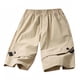 thumbnail image 1 of Odeerbi 3-14 Años Niños Pantalones Cortos Cargo Verano Bermudas Pata Ancha Pantalones Cortos Deportivos Casual Cintura Elástica, 1 of 6