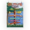 thumbnail image 3 of Saugatuck, Michigan, Sign Destinations (12x18 Wall Art Poster, Room Decor), 3 of 3