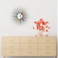thumbnail image 5 of Ardeola - Medusa Rainbow - 16 in Bohemian Boho Sunburst Wall Clock, 5 of 12