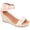 Rose Multi, variant on Gentle Souls by Kenneth Cole Womens Charli Suede Ankle Strap Espadrilles