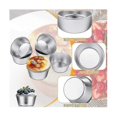 thumbnail image 4 of 8 Pieces Individual Molds Pudding Molds Cups Mini Chocolate Molten Pans Non-stick Cupcake Cake Cook, 4 of 5