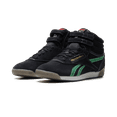 thumbnail image 2 of REEBOK WOMENS Freestyle High Womens "Human Rights Now! - Black Green" HQ4141 HQ4141 from Stadium Goods, 2 of 8