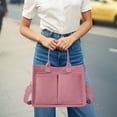 thumbnail image 1 of Mochila tipo tote, bolso tote de lona, bolso tote de gran capacidad para mujer, portátil, plegable, correa ajustable, tela impermeable, ideal para la oficina, viajes, playa, universidad y, 1 of 9