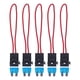 thumbnail image 2 of Paquete De 5 Portafusibles De Cuchilla Automotriz Con Fusible De 15 A, Portafusibles En Línea Impermeable De 14 AWG, 30 A, 2 of 7
