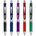 thumbnail image 5 of Pentel Energel BL77 Retractable Gel Ink Rollerball Pens, 0.7mm, Assorted Ink Colors, 5 Pack, 5 of 5