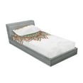 thumbnail image 2 of Ambesonne Ethnic Fitted Sheet & Pillow Sham Set, Mandala, Twinxl, Multicolor, 2 of 2