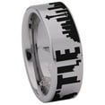 thumbnail image 3 of Seattle Skyline Tungsten Carbide Ring, 3 of 9
