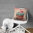 thumbnail image 5 of Valentine's Day Pink Sweet As Ice Cream Throw Pillow Covers 16"x16", Set Of 2, Linen Study Sofa Cushion Cover Indoor Living Room Home Decor, 5 of 7