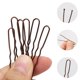 thumbnail image 4 of 300 Bun Hair Bobby Pins U Shaped Pin with Box Hair Grips to Clip Ballet Hair Net for Women 5 CM/2 Inch Brown, 4 of 5