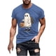 thumbnail image 2 of Blusas y camisas de manga corta y cuello redondo para hombre. Blusas/camisetas de manga corta con cuello redondo y estampado de Halloween para hombre. Blusa para hombre., 2 of 5
