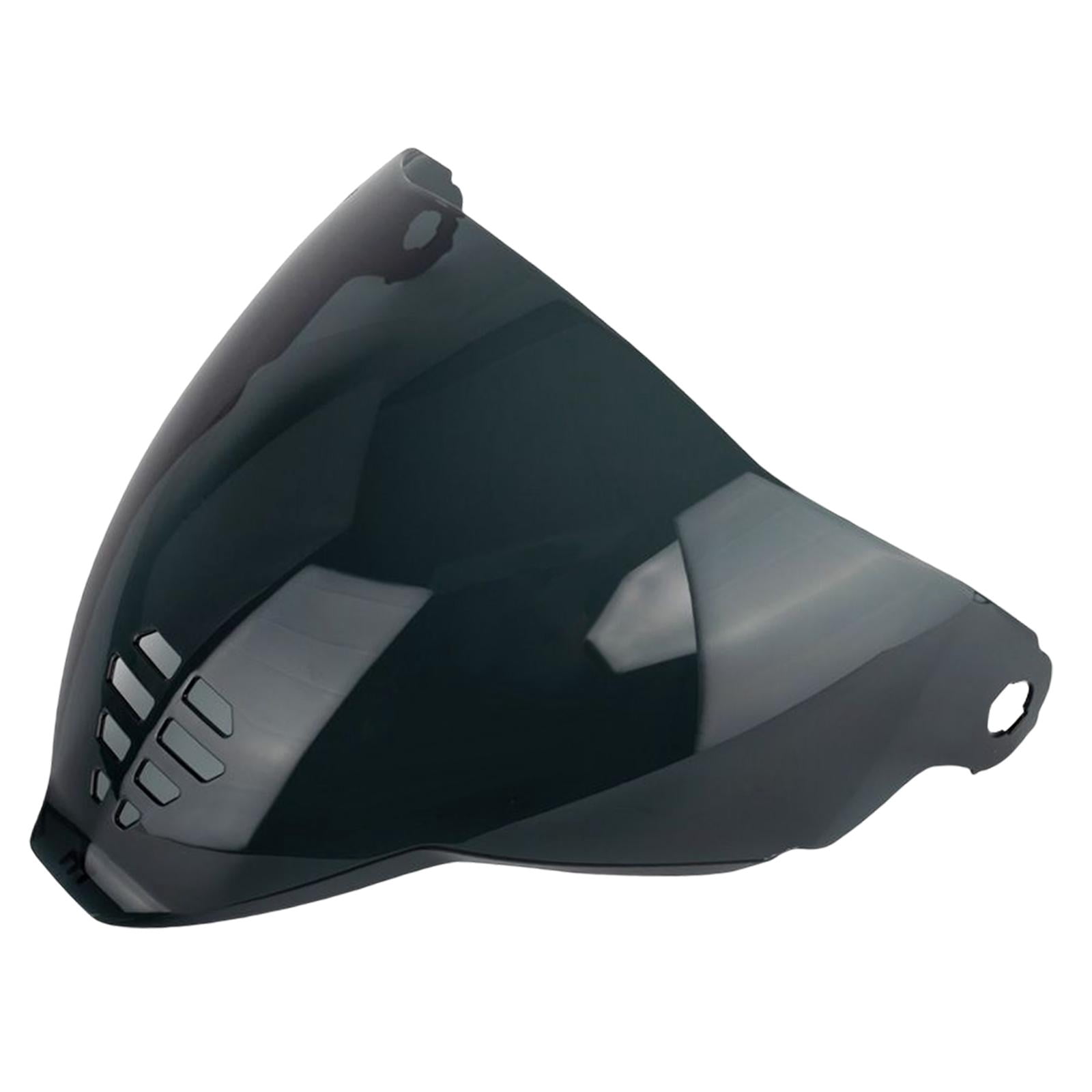 Wzmzjy Helmet Visor Shield Full Face Shield for Icon Helmet Durable Dark Brown