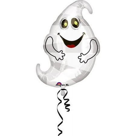 Happy Halloween Ghost Mylar Balloon