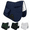 Blue, variant on Derby Originals English Saddle Pad with Pockets for Trail Rides & Everyday Use - Navy Blue