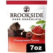 Brookside Dark Chocolate and Pomegranate Flavored Snacking Chocolate, Bag 7 oz