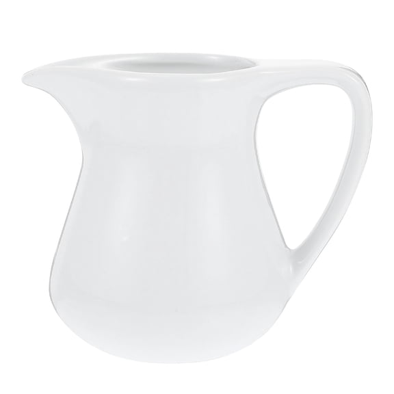 Tineasur Ceramic Coffee Cup White Stain Resistant Elegant for Home Use 1Pc