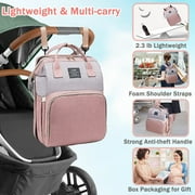 Diaper Bag for Travel, Baby Bag Diaper Bag with Changing Station Baby Girl Boy Waterproof Diaper Bag Backpack