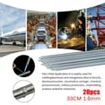 thumbnail image 2 of 10/20Pcs Durafix Aluminium Welding Rod Brazing Soldering Low Temperature 1.6/2Mm, 2 of 6