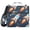 Cartoon Rocket Planet Star, variant on 3 Ring Zipper Binder with Shoulder Strap Waterproof Trapper Keeper 2 Inch D-Ring 500 Sheets Capacity Moose Tree Silhouette