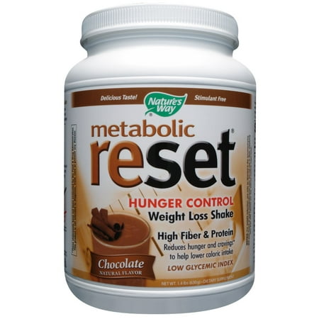 Nature's Way Metabolic Reset Hunger Control Shake, 1.4 LB