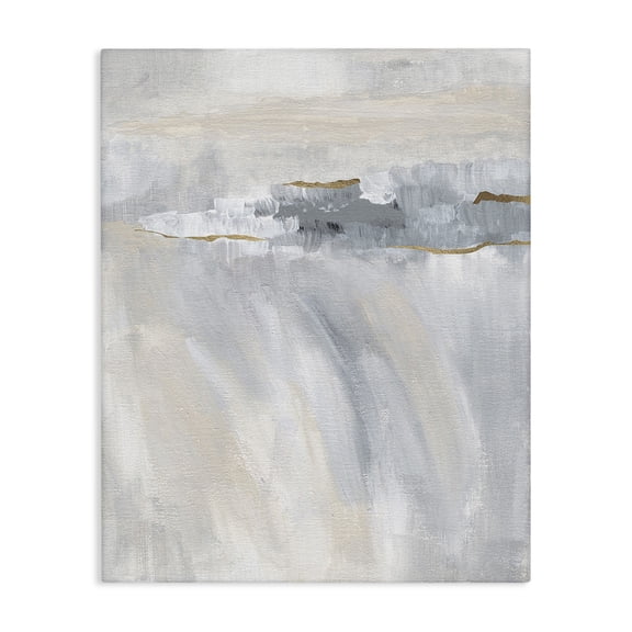 Stupell Industries Contemporary Grey Abstract Movement Canvas Art, 16 x 20, by Nikita Jariwala
