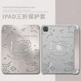 thumbnail image 3 of High Face Value Hello Kitty Three Fold Transparent Ipad Protective Casee Air5/4/3 Mini6/5/4 Anti Drop 2022/2021 Pro 10.2In Case FGS, 3 of 7