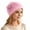 07#Pink, variant on Chemo Turban Headwear, Cancer Headwear Elastic Chemo Hats for Women with Hair Loss Dark Gray One Size