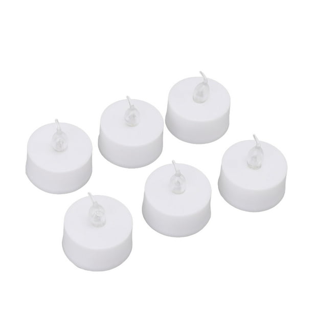 Luz De Vela LED, Evite Incendios De Llamas, Luces De Té Sin Llama, 12 Piezas, Respetuosas Con El Medio Ambiente, Seguras Para Vacaciones
