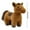 Brown, variant on geerera 9-Inch Horse Plush Toy, Realistic Farm Animal Stuffed Horse, Soft Stuffed Animal, for Easter Gift, Birthday Present